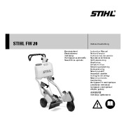 STIHL FW 20 Cut Off Saw Cart Owners Manual page 1