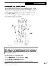 Robinair SPX 342000 Refrigerant Service Solution Owners Manual page 27
