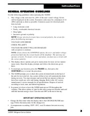 Robinair SPX 342000 Refrigerant Service Solution Owners Manual page 5