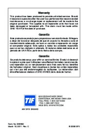 Robinair SPX IR Infrared Refrigerant Leak Detector Owners Manual page 8