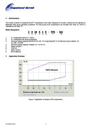 Emerson Copeland ZH15 K4E ZH45 K4E Scroll Compressors For Dedicated Heat Manual page 4