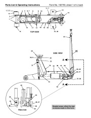 SPX OTC 5110 Air Hydraulic Floor Service Jack Owners Manual page 2