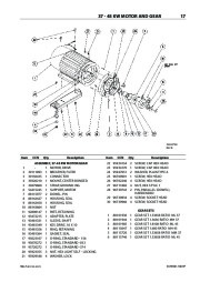 Ingersoll Rand SSR XFE EPE HPE SSR XF EP SSR XF EP XP 50 60 75 100 HP SSR ML MM MH 37 75 KW Air Compressor Parts List page 19