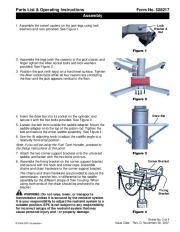 SPX OTC 1793 Lift Table High Lift Transmission Jack Owners Manual page 5