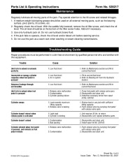 SPX OTC 1793 Lift Table High Lift Transmission Jack Owners Manual page 7